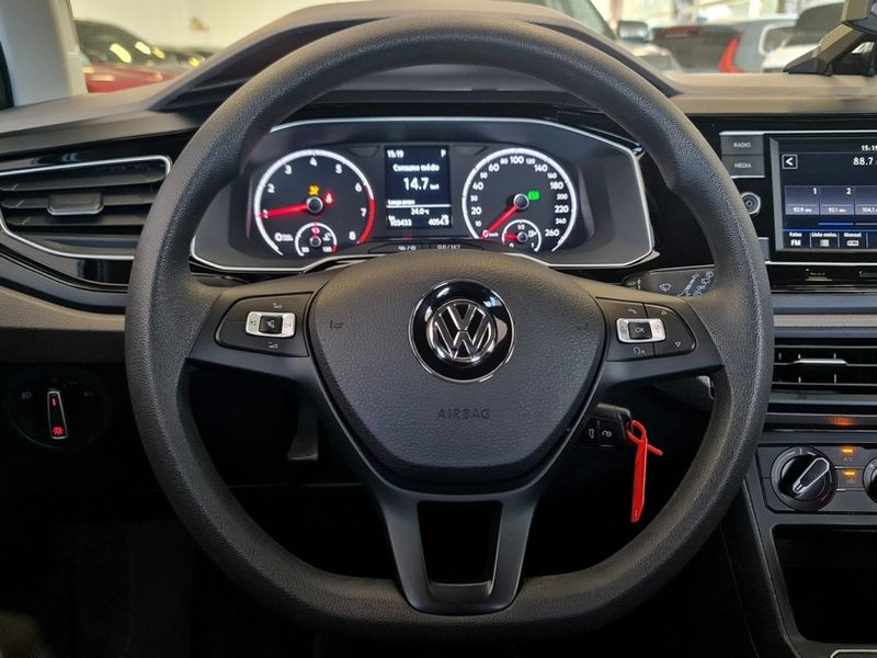 Volkswagen POLO 1.0 200 TSI COMFORTLINE AUTOMÁTICO 2020/2021 CARRO DEZ NOVO HAMBURGO / Carros no Vale