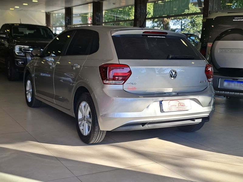 Volkswagen POLO 1.0 200 TSI COMFORTLINE AUTOMÁTICO 2020/2021 CARRO DEZ NOVO HAMBURGO / Carros no Vale