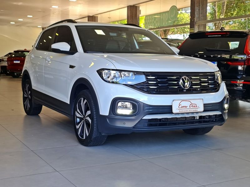 Volkswagen T-CROSS 1.0 200 TSI TOTAL FLEX COMFORTLINE AUTOMÁTICO 2022/2023 CARRO DEZ NOVO HAMBURGO / Carros no Vale