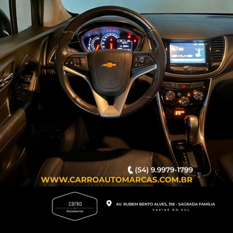 Chevrolet TRACKER 1.4 16V TURBO FLEX PREMIER AUTOMÁTICO 2018/2018 CARRO AUTOMARCAS CAXIAS DO SUL / Carros no Vale