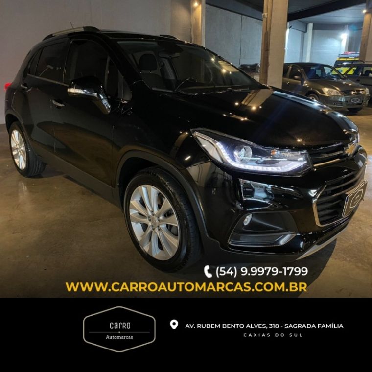 Chevrolet TRACKER 1.4 16V TURBO FLEX PREMIER AUTOMÁTICO 2018/2018 CARRO AUTOMARCAS CAXIAS DO SUL / Carros no Vale