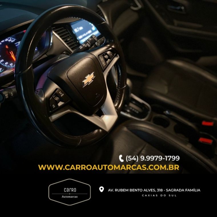 Chevrolet TRACKER 1.4 16V TURBO FLEX PREMIER AUTOMÁTICO 2018/2018 CARRO AUTOMARCAS CAXIAS DO SUL / Carros no Vale
