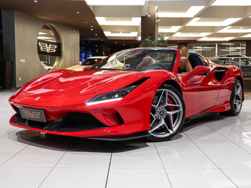 Ferrari F8 SPIDER 3.9 V8 TURBO GASOLINA F1-DCT 2020/2021 VIA BELLA VEÍCULOS ESPECIAIS CAXIAS DO SUL / Carros no Vale