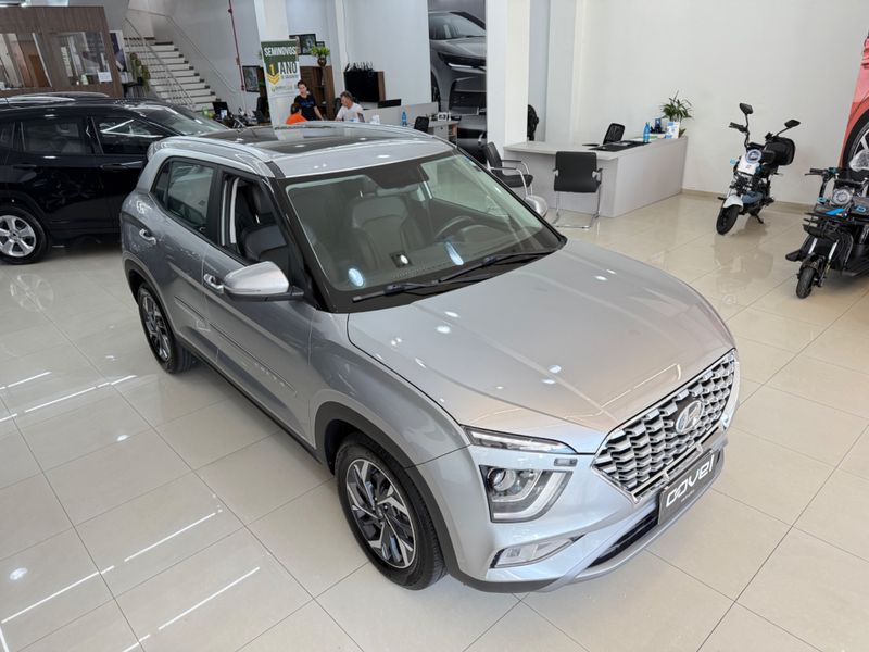 Hyundai Creta Platinum 1.0 Tb 12v 2022/2022 COVEL VEICULOS ENCANTADO / Carros no Vale Hyundai Creta Platinum 1.0 Tb 12v 2022/2022 COVEL VEICULOS ENCANTADO / Carros no Vale
