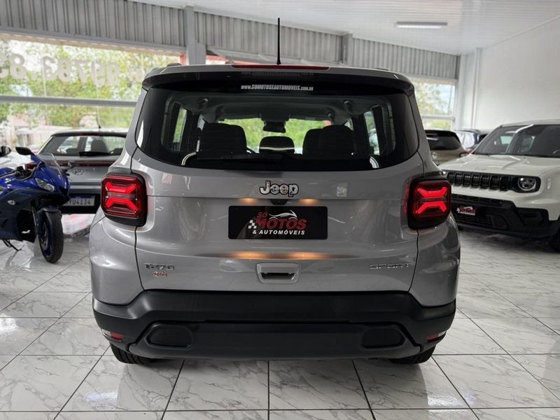Jeep RENEGADE SPORT 1.3 T270 AT6 2023 SÓ MOTOS E AUTOMÓVEIS SANTA CRUZ DO SUL / Carros no Vale