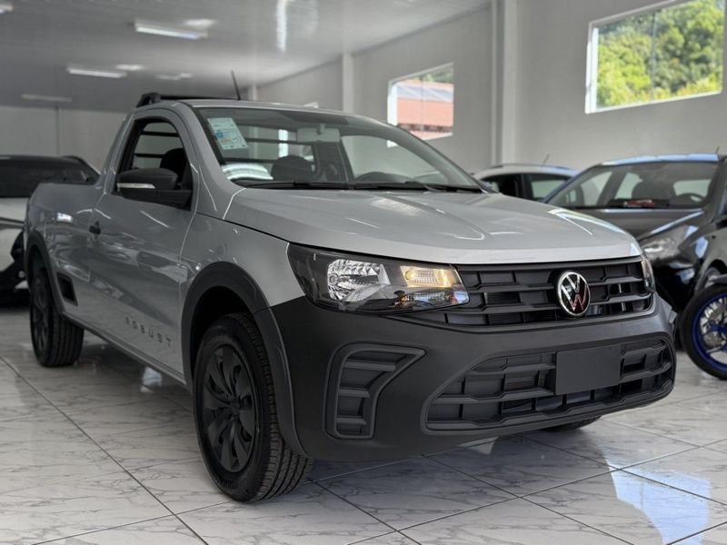 VOLKSWAGEN SAVEIRO ROBUST CS 1.6 2026 SÓ MOTOS E AUTOMÓVEIS SANTA CRUZ DO SUL / Carros no Vale