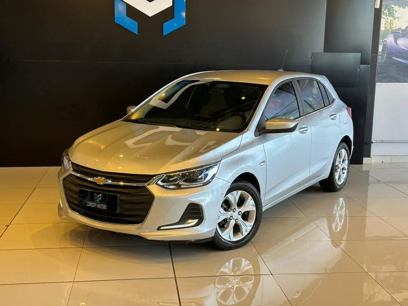 Chevrolet Onix HATCH PREM 1.0 12V TB Flex 5p Aut. 2022/2022 CONCEPT MOTORS PASSO FUNDO / Carros no Vale