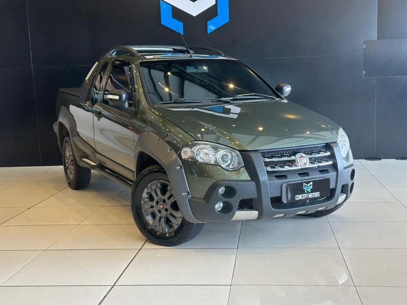 Fiat Strada Adventure 1.8/ 1.8 LOCKER Flex CE 2011/2011 CONCEPT MOTORS PASSO FUNDO / Carros no Vale