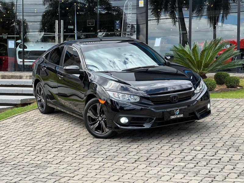 Honda Civic Sedan SPORT 2.0 Flex 16V Mec.4p 2016/2017 CONCEPT MOTORS PASSO FUNDO / Carros no Vale