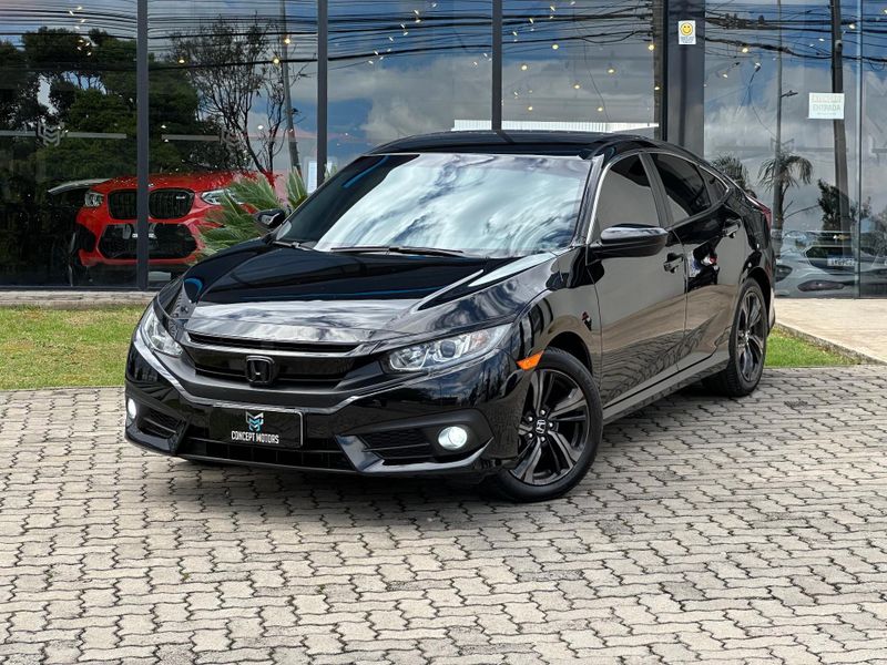 Honda Civic Sedan SPORT 2.0 Flex 16V Mec.4p 2016/2017 CONCEPT MOTORS PASSO FUNDO / Carros no Vale
