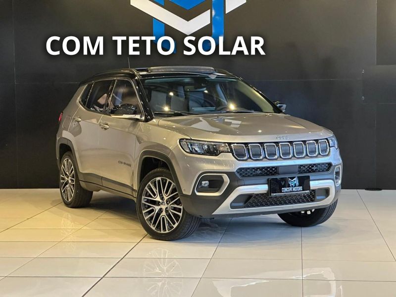 Jeep Compass LIMITED TD 350 2.0 4×4 Die Aut. 2021/2022 CONCEPT MOTORS PASSO FUNDO / Carros no Vale
