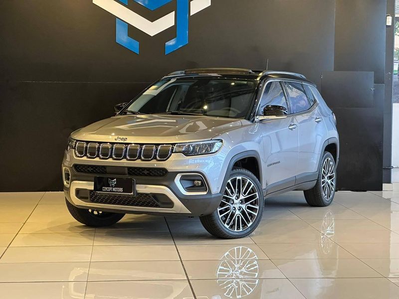 Jeep Compass LIMITED TD 350 2.0 4×4 Die Aut. 2021/2022 CONCEPT MOTORS PASSO FUNDO / Carros no Vale