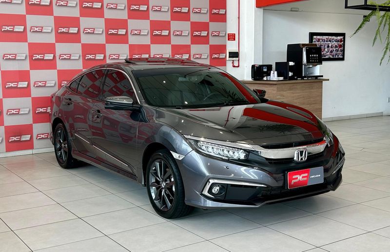 Honda Civic Sedan TOURING 1.5 Turbo 16V 2020/2020 PC VEÍCULOS SANTA CRUZ DO SUL / Carros no Vale