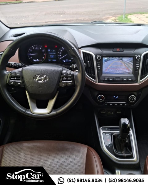 HYUNDAI CRETA 2.0 PRESTIGE 16V 2018/2018 STOPCAR MULTIMARCAS ESTRELA / Carros no Vale