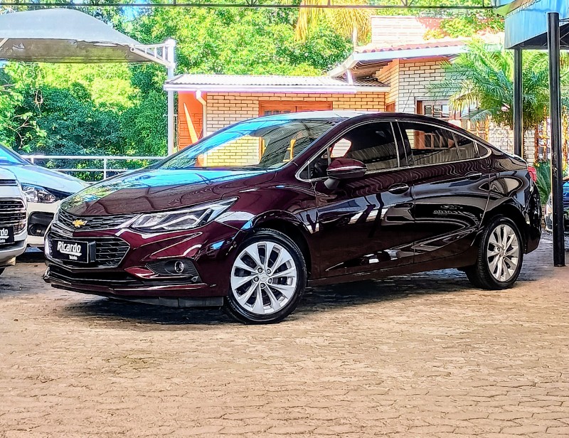 CHEVROLET CRUZE LTZ 1.4 16V TURBO FLEX 4P AUT. 2017/2018 RICARDO VEÍCULOS TEUTÔNIA / Carros no Vale