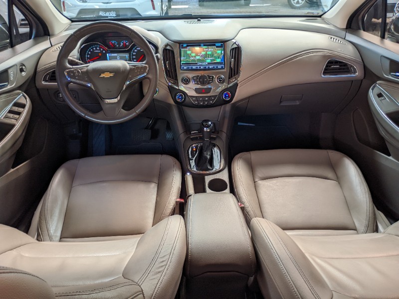 CHEVROLET CRUZE LTZ 1.4 16V TURBO FLEX 4P AUT. 2017/2018 RICARDO VEÍCULOS TEUTÔNIA / Carros no Vale