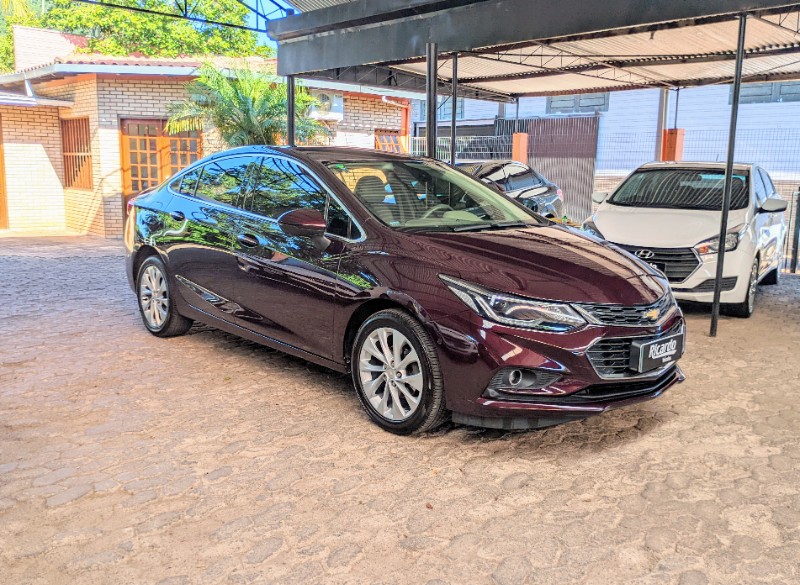 CHEVROLET CRUZE LTZ 1.4 16V TURBO FLEX 4P AUT. 2017/2018 RICARDO VEÍCULOS TEUTÔNIA / Carros no Vale