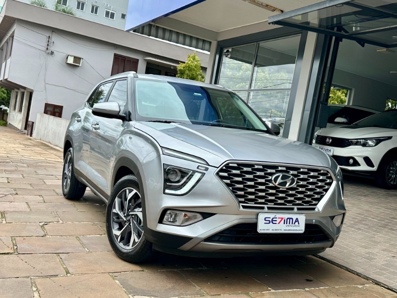 HYUNDAI CRETA LIMITED 1.0 TURBO 2021/2022 SÉTIMA VEÍCULOS GUAPORÉ / Carros no Vale