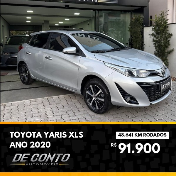 TOYOTA YARIS 1.5 XLS /2020 DE CONTO AUTOMÓVEIS SARANDI / Carros no Vale