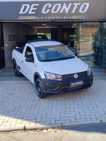 VOLKSWAGEN SAVEIRO 1.6 MSI ROBUST CS 16V /2019 DE CONTO AUTOMÓVEIS SARANDI / Carros no Vale