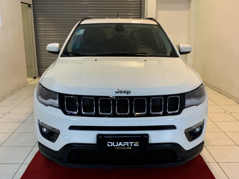 JEEP COMPASS 2.0 16V FLEX LONGITUDE AUTOMÁTICO 2021/2021 DUARTE VEÍCULOS PORTO ALEGRE / Carros no Vale