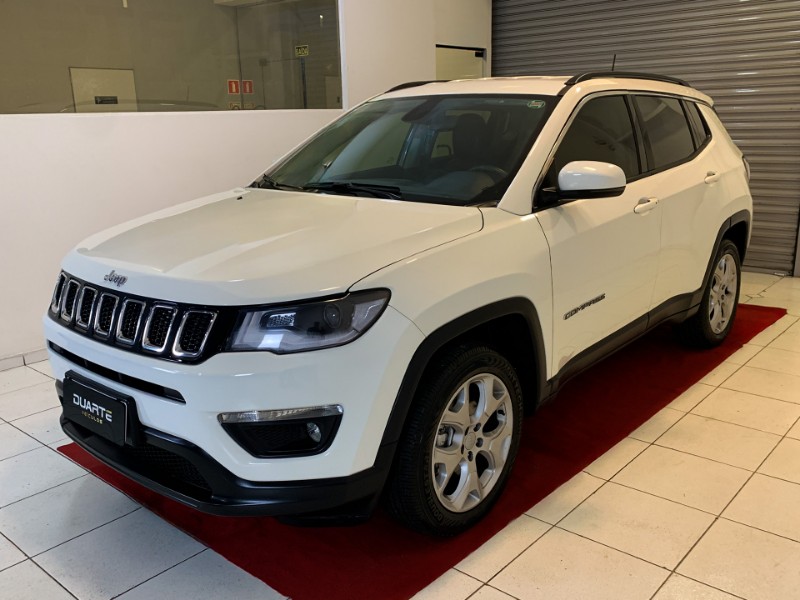 JEEP COMPASS 2.0 16V FLEX LONGITUDE AUTOMÁTICO 2021/2021 DUARTE VEÍCULOS PORTO ALEGRE / Carros no Vale