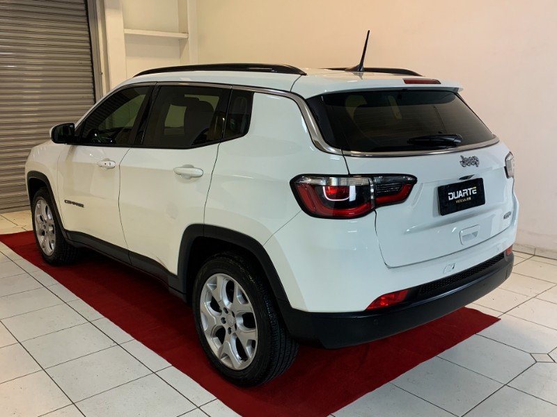 JEEP COMPASS 2.0 16V FLEX LONGITUDE AUTOMÁTICO 2021/2021 DUARTE VEÍCULOS PORTO ALEGRE / Carros no Vale
