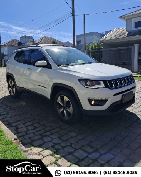 JEEP COMPASS LONGITUDE 2.0 16V 4X2 2017 2017/2017 STOPCAR MULTIMARCAS ESTRELA / Carros no Vale