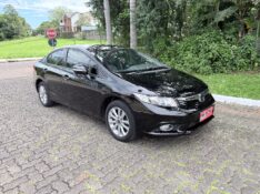HONDA CIVIC 2.0 LXR 16V FLEX 4P AUTOMÁTICO 2014/2014 ELY AUTOMÓVEIS LAJEADO / Carros no Vale
