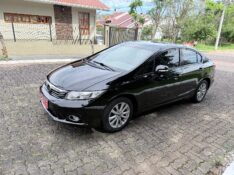 HONDA CIVIC 2.0 LXR 16V FLEX 4P AUTOMÁTICO 2014/2014 ELY AUTOMÓVEIS LAJEADO / Carros no Vale