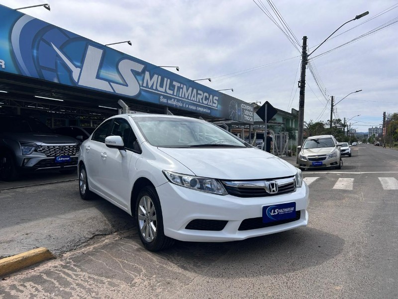HONDA CIVIC LXL 1.8 16V FLEX AUT. 2012/2012 LS MULTIMARCAS VENÂNCIO AIRES / Carros no Vale