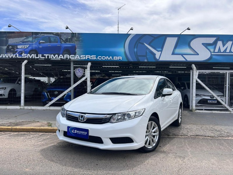 HONDA CIVIC LXL 1.8 16V FLEX AUT. 2012/2012 LS MULTIMARCAS VENÂNCIO AIRES / Carros no Vale