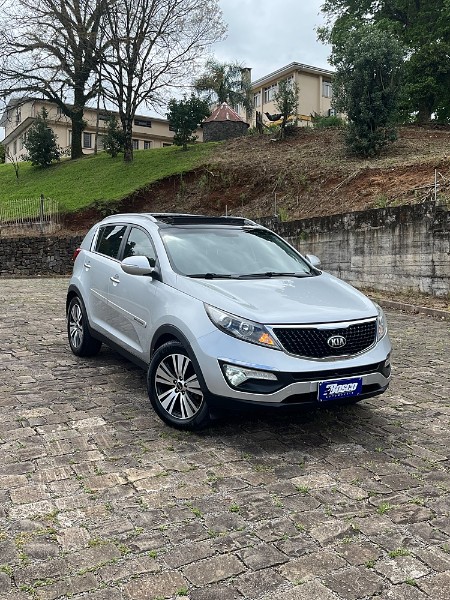 KIA SPORTAGE 2.0 EX 4X2 16V GASOLINA 4P AUTOMÁTICO 2015/2015 BOSCO AUTOMÓVEIS GUAPORÉ / Carros no Vale