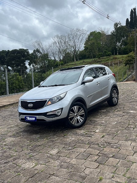 KIA SPORTAGE 2.0 EX 4X2 16V GASOLINA 4P AUTOMÁTICO 2015/2015 BOSCO AUTOMÓVEIS GUAPORÉ / Carros no Vale