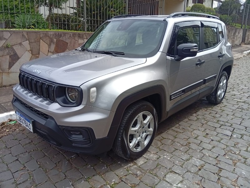 JEEP RENEGADE SPORT 1.3 T270 2023 2022/2023 ALTERNATIVA VEÍCULOS LAJEADO / Carros no Vale