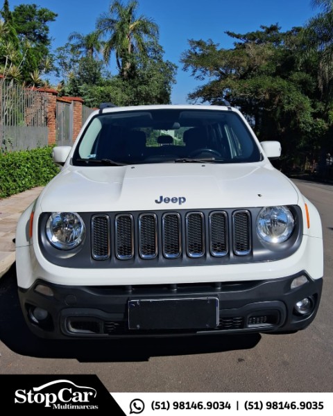 JEEP RENEGADE LONGITUDE 2.0 4X4 2016/2016 STOPCAR MULTIMARCAS ESTRELA / Carros no Vale