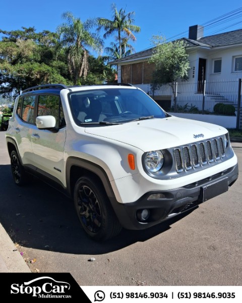 JEEP RENEGADE LONGITUDE 2.0 4X4 2016/2016 STOPCAR MULTIMARCAS ESTRELA / Carros no Vale