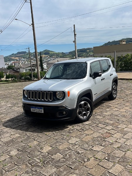 JEEP RENEGADE 1.8 16V FLEX SPORT 4P AUTOMÁTICO 2016/2016 BOSCO AUTOMÓVEIS GUAPORÉ / Carros no Vale