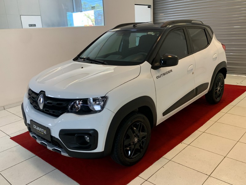 RENAULT KWID 1.0 12V OUTSIDER 2021/2022 DUARTE VEÍCULOS PORTO ALEGRE / Carros no Vale