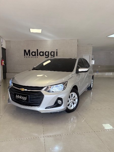 CHEVROLET ONIX 1.0 LTZ PLUS 12V TURBO 2019/2020 MALAGGI VEÍCULOS ENCANTADO / Carros no Vale