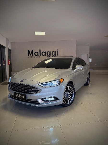 FORD FUSION 2.0 TITANIUM AWD 16V GASOLINA 4P AUTOMÁTICO 2016/2017 MALAGGI VEÍCULOS ENCANTADO / Carros no Vale