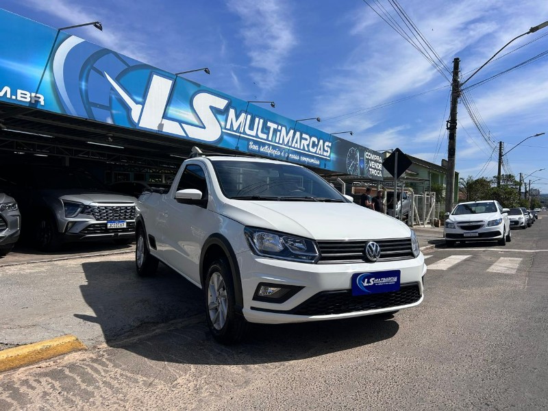 VOLKSWAGEN SAVEIRO TRENDLINE 2023/2023 LS MULTIMARCAS VENÂNCIO AIRES / Carros no Vale