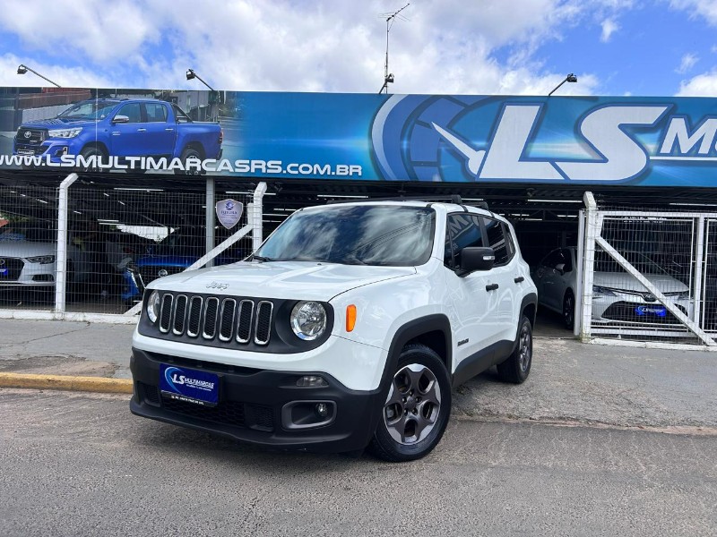 JEEP RENEGADE SPORT 1.8 4X2 FLEX 16V AUT. 2017/2016 LS MULTIMARCAS VENÂNCIO AIRES / Carros no Vale