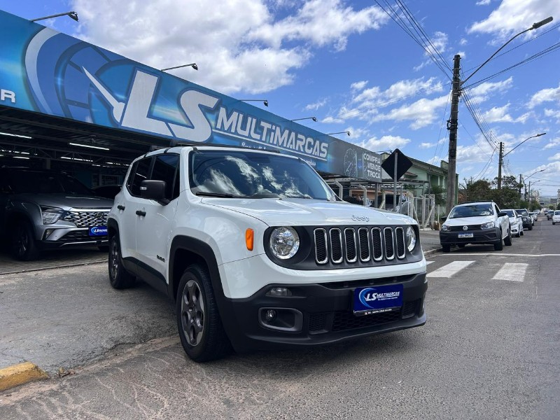 JEEP RENEGADE SPORT 1.8 4X2 FLEX 16V AUT. 2017/2016 LS MULTIMARCAS VENÂNCIO AIRES / Carros no Vale