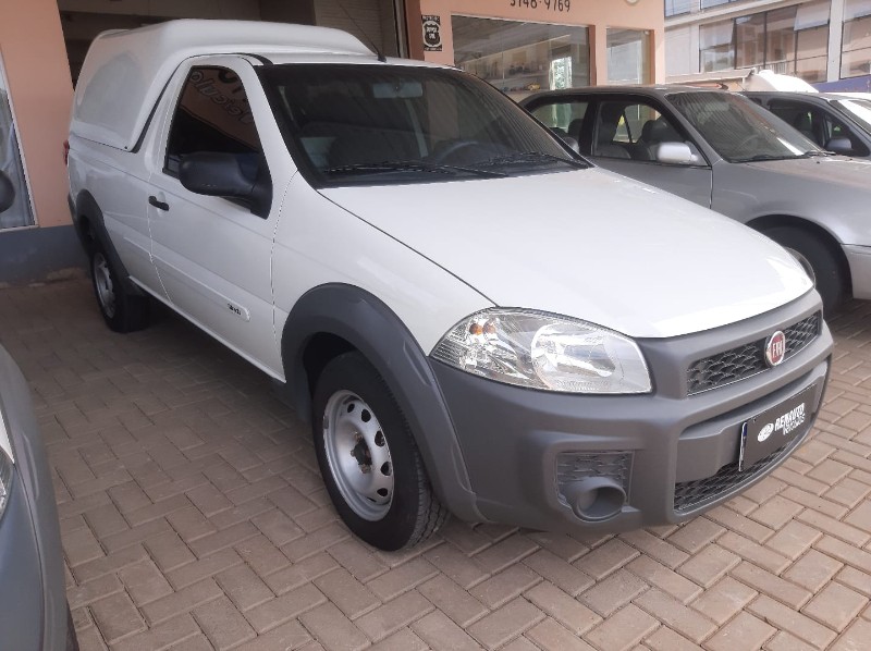FIAT STRADA WORKING HARD 1.4 FIRE FLEX 8V CS /2019 RENAUTO VEÍCULOS LAJEADO / Carros no Vale