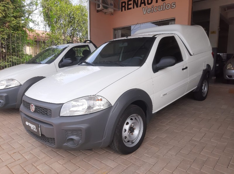 FIAT STRADA WORKING HARD 1.4 FIRE FLEX 8V CS /2019 RENAUTO VEÍCULOS LAJEADO / Carros no Vale
