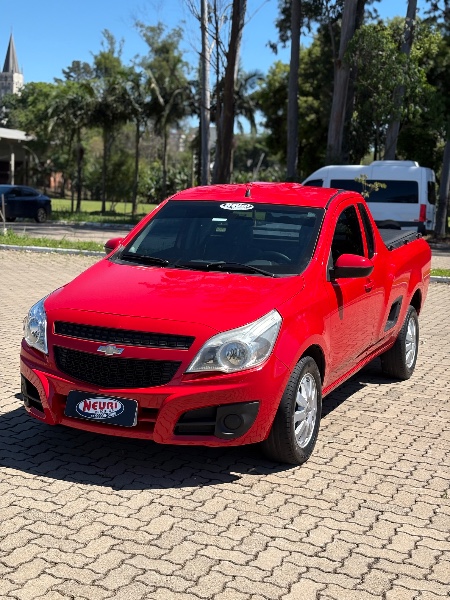 CHEVROLET MONTANA LS 1.4 ECONOFLEX 8V 2P /2017 NEURI VEÍCULOS LAJEADO / Carros no Vale