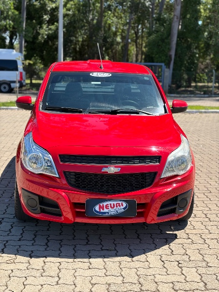 CHEVROLET MONTANA LS 1.4 ECONOFLEX 8V 2P /2017 NEURI VEÍCULOS LAJEADO / Carros no Vale