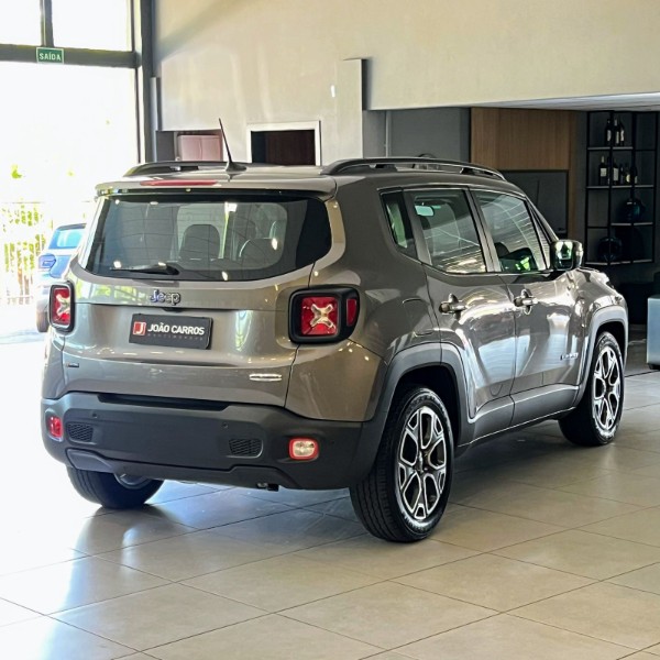 JEEP RENEGADE 1.8 LONGITUDE 16V 2018/2018 JOÃO CARROS MULTIMARCAS GUAPORÉ / Carros no Vale