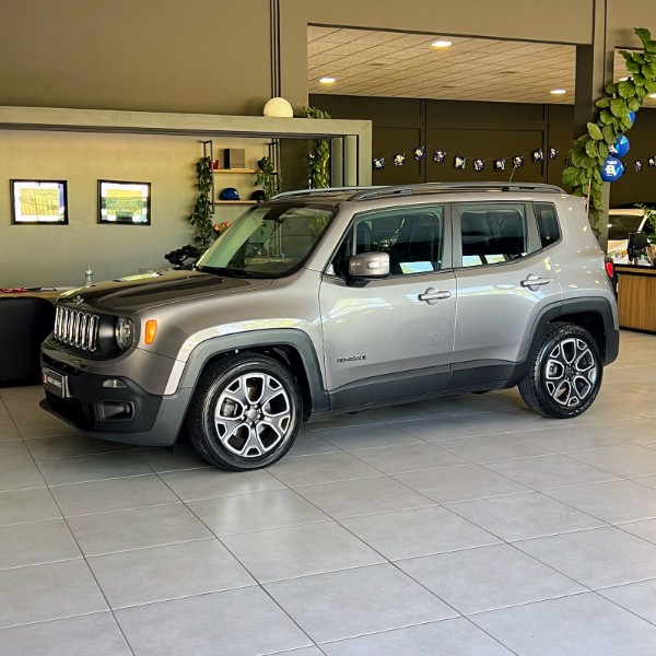 JEEP RENEGADE 1.8 LONGITUDE 16V 2018/2018 JOÃO CARROS MULTIMARCAS GUAPORÉ / Carros no Vale